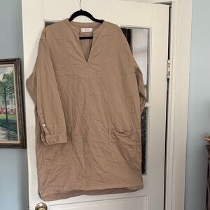 Everlane Tan Tunic Dress